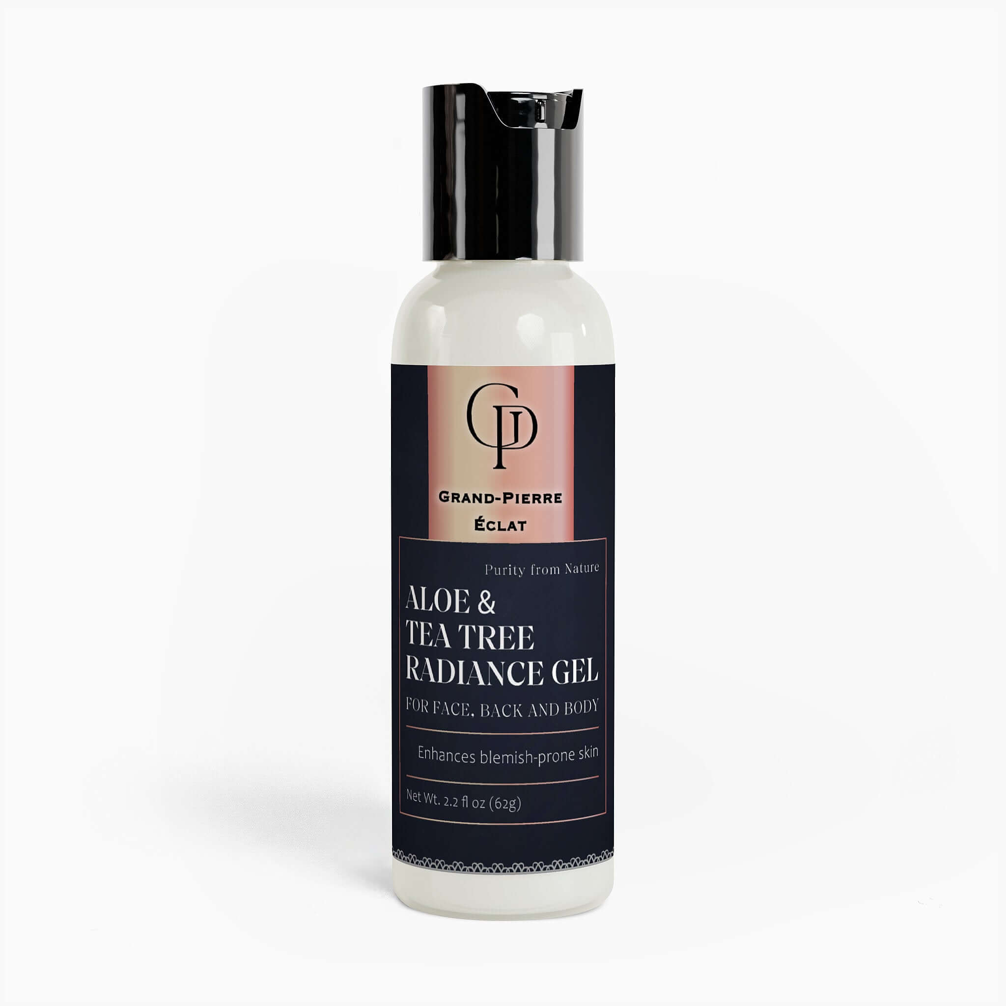 Aloe & Tea Tree Radiance Gel by Grand-Pierre Éclat – natural skincare for healthy, radiant skin